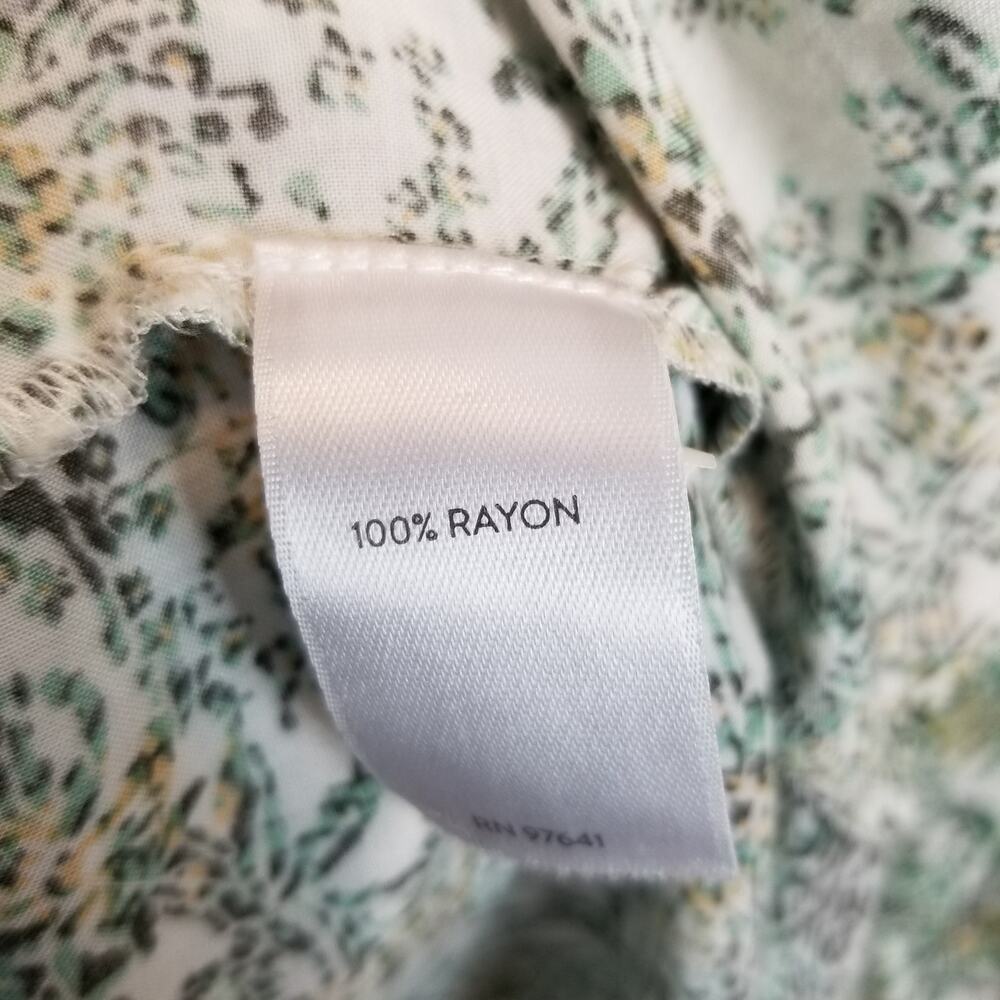 J. Jill Women's Popover Blouse Rayon Size 2X - Picture 6 of 7